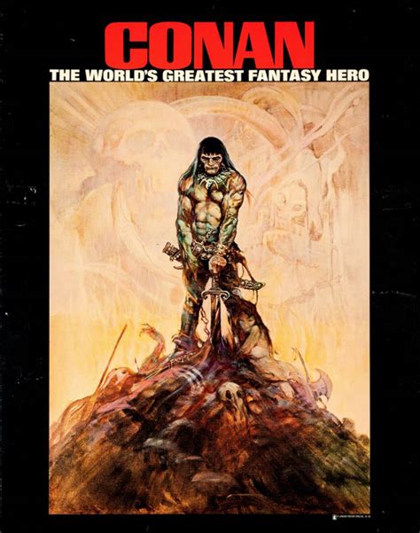 Frank Frazetta Conan Covers