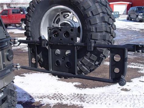 Jeep Wrangler Tj Lj Swing Out Tire Carrier Tnt Customs