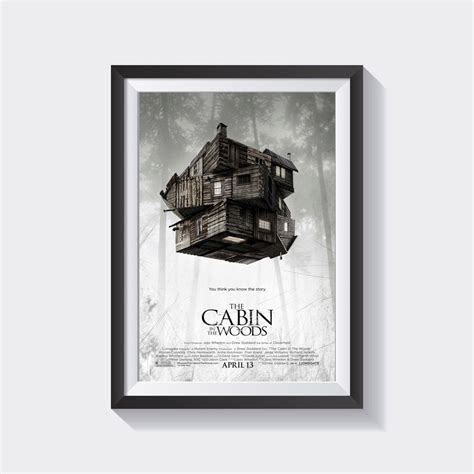 Cabin in the Woods Movie Poster - Etsy