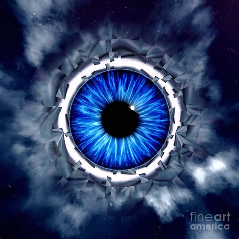 Eye In The Sky Big Brother Digital Art By Douglas Brown Fine Art America