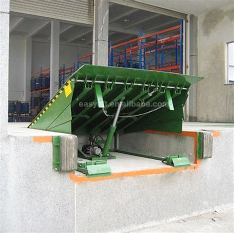 Logistics warehouse and factory dock leveler mechanical hydraulic dock leveler for warehouse