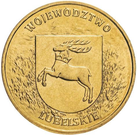 Монета Польша 2 злотых 2004 "Люблинское воеводство" стоимостью 306 руб.