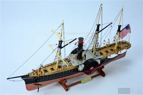 SS Central America Ship of Gold Wooden Ship Model | SavyBoat