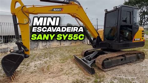 Apresenta O Ficha T Cnica Mini Escavadeira Sany Sy C Venda