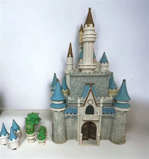 Walt Disney World Cinderella Castle Monorail Park Playset Retired Sound