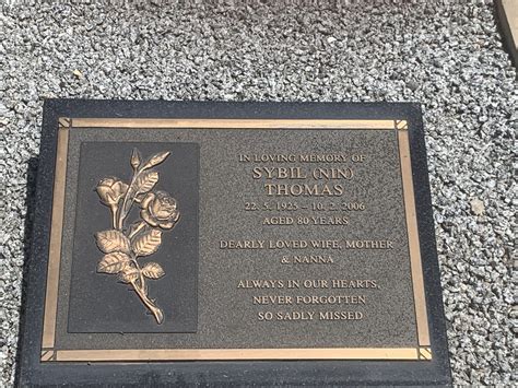 Obituary and Memorial Service Details for Sybil Pope 14