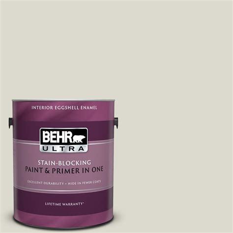 Behr Ultra Gal Mq Ginger Sugar Eggshell Enamel Interior Paint