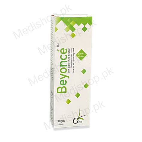 Beyonce Skin lightening System Cream 30gm – Medishop.pk