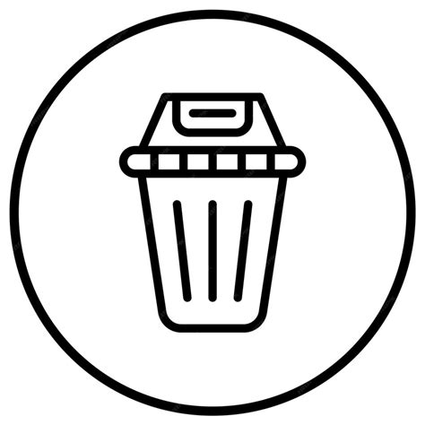 Premium Vector Recycling Bin Vector Icon Design Illustration