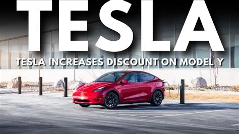 Tesla Increases Discount On Model Y Youtube