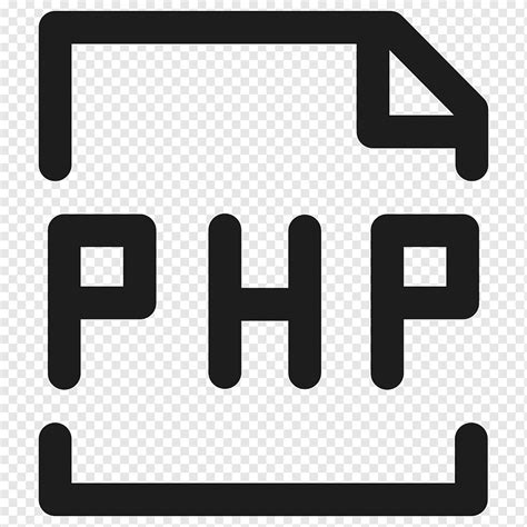 Código tipo de archivo php programación extensión html icono de