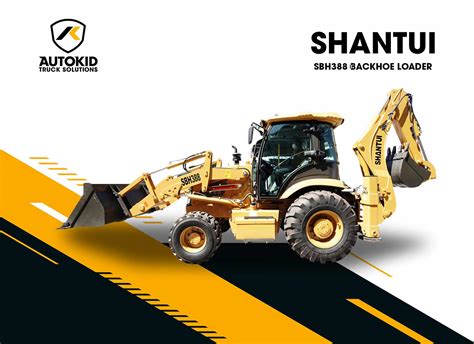 Brand New - SHANTUI SBH388 BACKHOE LOADER - Autokid