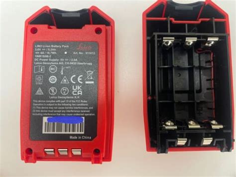 Leica Li Ion Battery Pack Alkaline Battery Pack For The L6R And L6G