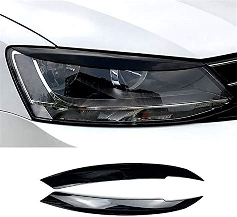 Gzyf Car Auto Exterior Headlight Eyebrow Eyelid Trim Cover Compatible