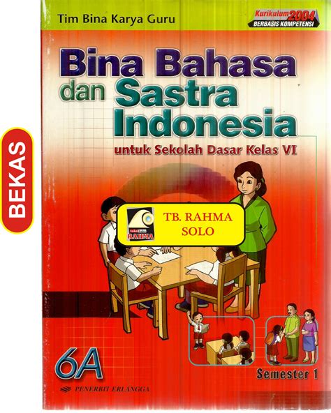 Isi Buku Bahasa Indonesia Kelas Sd