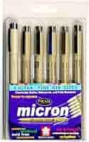 SAKURA PIGMA MICRON PEN SET BLACK