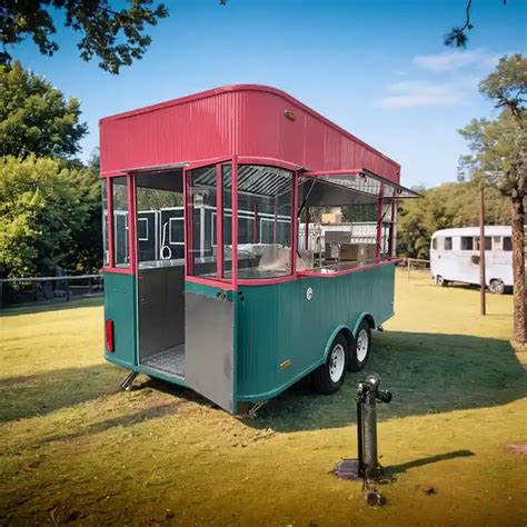 Concession Mobile Food Truck Galvanized Consession Second Hand Food