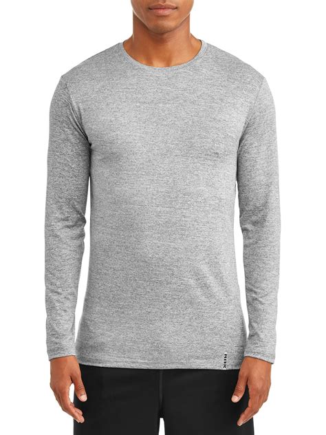 Rbx Mens Ultra Soft Long Sleeve Crew Neck T Shirt