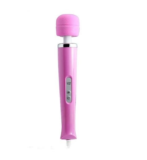 Handheld Massager Wand Vibrating Massage Magic Full Body Therapy Motor Pink 20 Speed Walmart