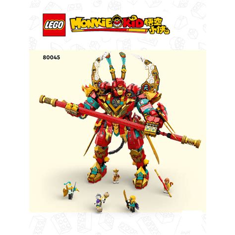 LEGO Monkey King Ultra Mech Set 80045 Instructions | Brick Owl - LEGO Marketplace