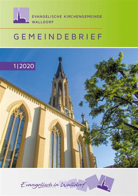 Der Neue Gemeindebrief Ist Da Evangelische Kirchengemeinde Walldorf