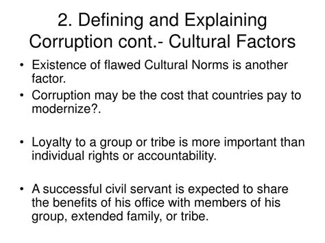 Ppt Chapter 14 Corruption And Development By John Mbaku Powerpoint