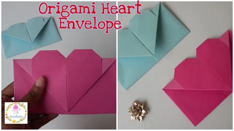 Origami Heart Envelope Origami Envelope 3 Easy Origami For Beginners Aureliarts Youtube