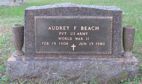 Pvt Audrey Floyd Beach 1908 1980 Find A Grave Memorial