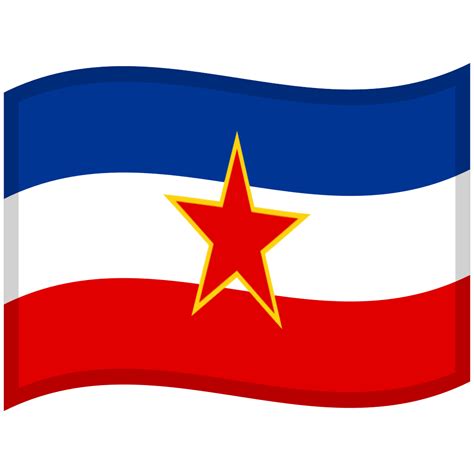 Yugoslavia emoji flag by GerPolball on DeviantArt