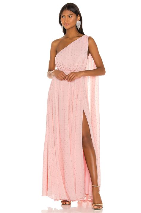 Michael Costello X Revolve Vella Gown In Pink Revolve