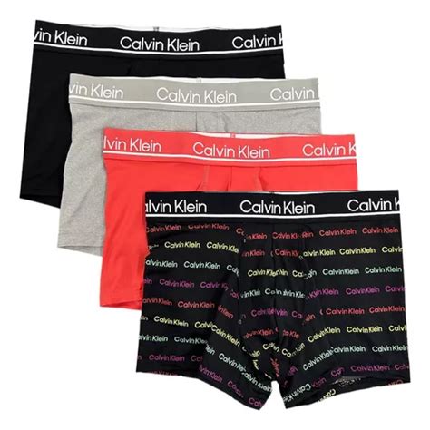 Boxer Calvin Klein Trunk Pack De Microfibra Originales Meses Sin