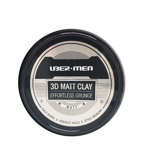 Uberman Wax 3d Matt Clay 70g