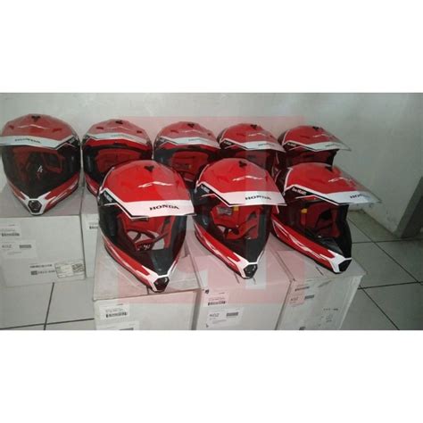 Jual Helm Honda CRF L Shopee Indonesia