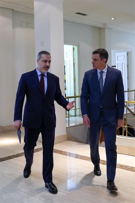 Visit Of Minister Of Foreign Affairs Hakan Fidan To Spain May