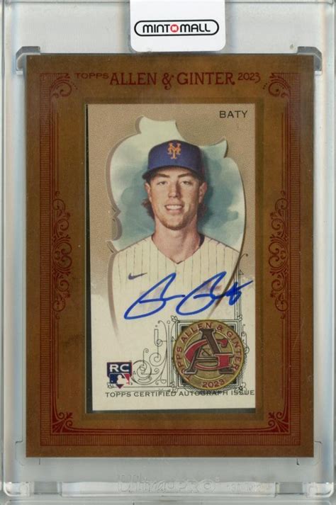 ミントモール Mint 池袋店 2023 Topps Allen And Ginter New York Mets Brett