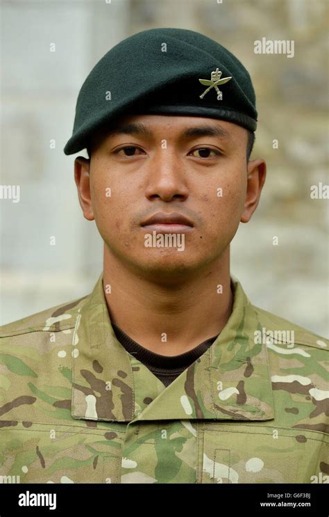 Rifleman Tuljung Gurung Of The Royal Gurkha Rifles Who Has Been Awarded