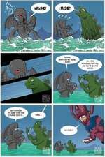 comics cthulhu lovecraft godzilla Kaijū pacific rim