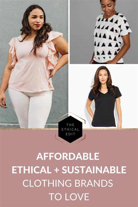 Affordable Ethical Sustainable Clothing Brands To Love Ethical Fashion