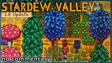 Stardew Valley Tapping Mystic Trees Youtube