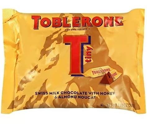 Toblerone Tiny Chocolate Con Leche Suizo Con Miel Y Turr N Env O Gratis