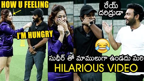 Sudigali Sudheer Getup Srinu And Ram Prasad Hilarious Cricket Match