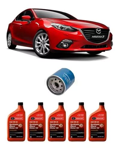 Cambio Aceite Mazda 3 2013 2014 2015 2016 2017 2018 2019 Envío gratis