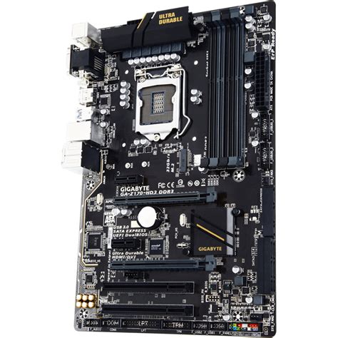 Gigabyte Ga Z170 Hd3 Ddr3 Lga 1151 Atx Ga Z170 Hd3 Dd3 Bandh Photo