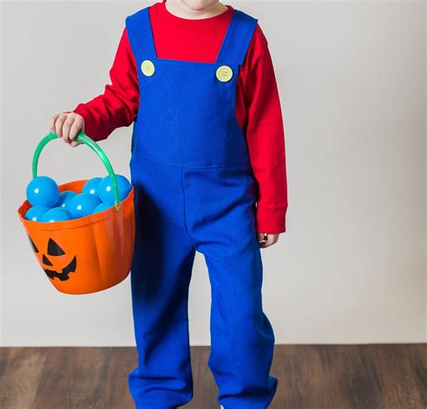 Super Mario Bros Costume, Blue Overalls. – The Epic Costume