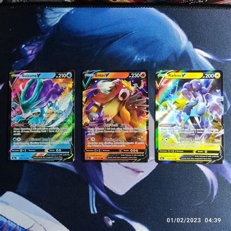 Pokemon Id Package V The Legendary Beast Suicune Entei Raikou S A