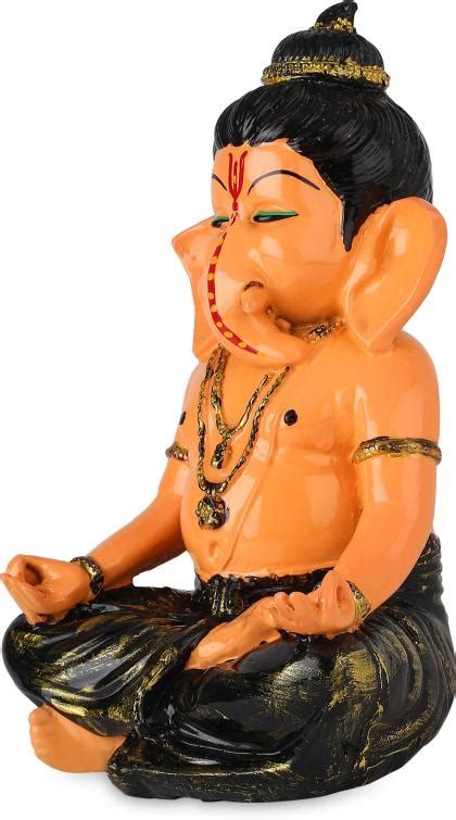 Gw Creations Multicolor Polyresin Decorative Showpiece Ganesha Jiomart