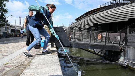 Un An Des Jo De Paris L Preuve Test De Natation Dans La Seine