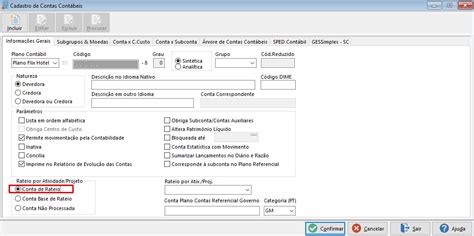 Hotelaria TOTVS Backoffice Linha CMNET CONTAB Quando Marcar A