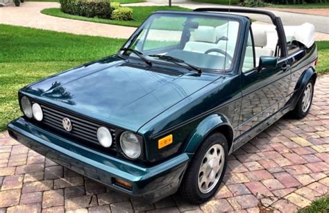 BEAUTIFUL ORIGINAL 1993 VOLKSWAGEN CABRIOLET COLLECTORS EDITION