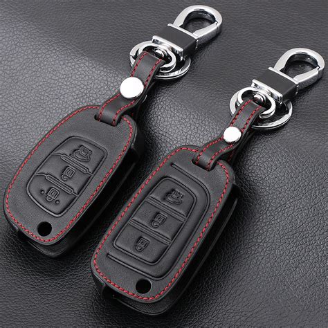 Vciic Car Leather Flip Key Cover Case For Hyundai I I Ix Ix